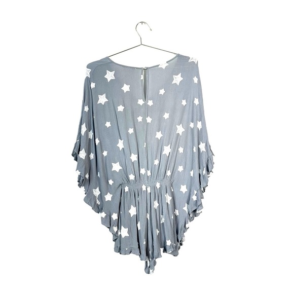 Storia Star Embroidered Kimono Romper Size S - Picture 5 of 5
